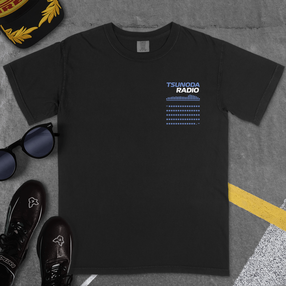 T-Shirt Black / S TSUNODA RADIO T-SHIRT