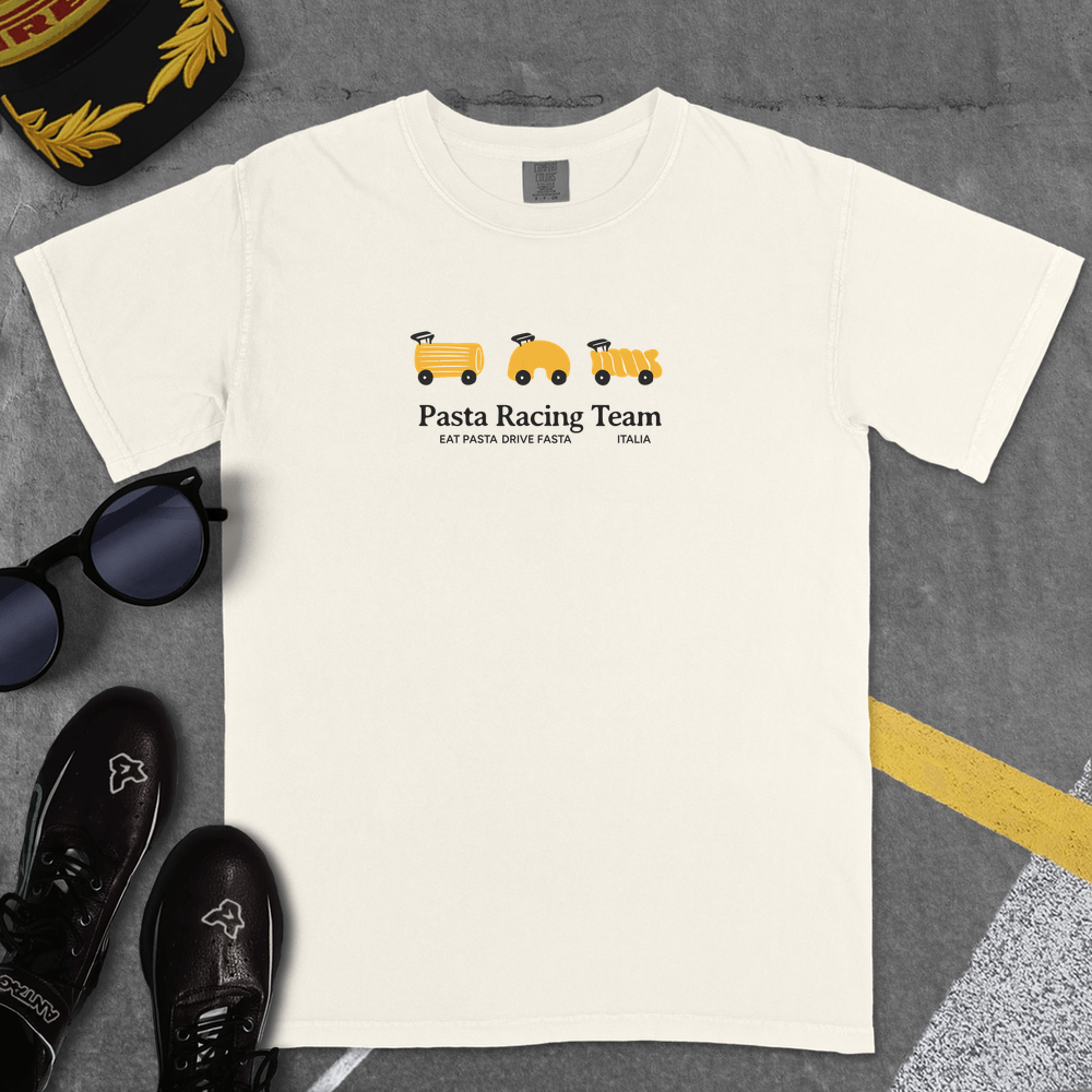 T-Shirt Ivory / S PASTA RACING TEAM T-SHIRT