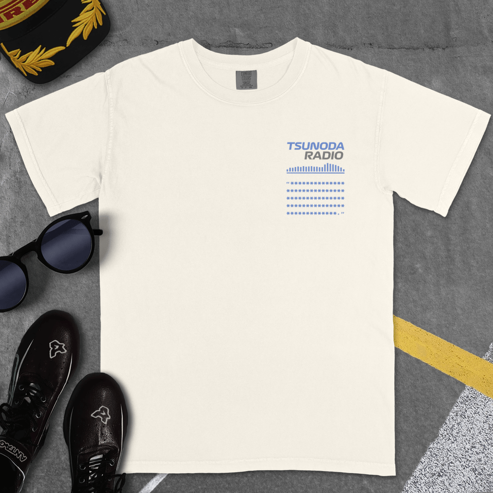 T-Shirt Ivory / S TSUNODA RADIO T-SHIRT