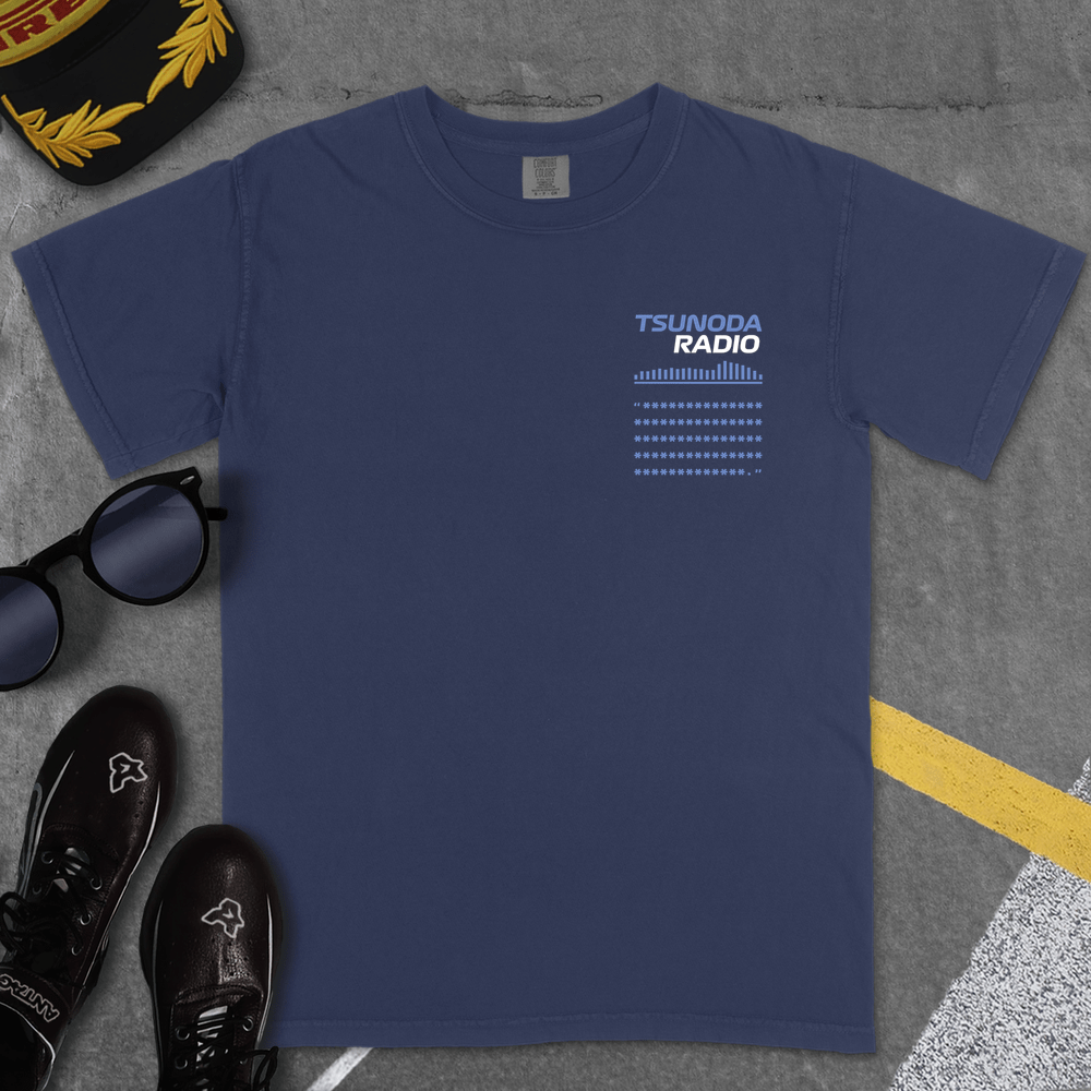 T-Shirt Midnight / S TSUNODA RADIO T-SHIRT