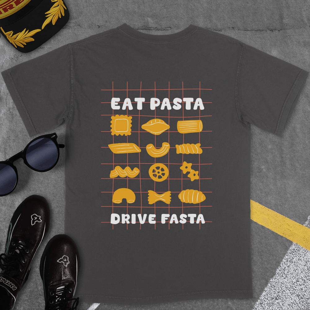 T-Shirt Pepper / S EAT PASTA DRIVE FASTA T-SHIRT (MONZA)