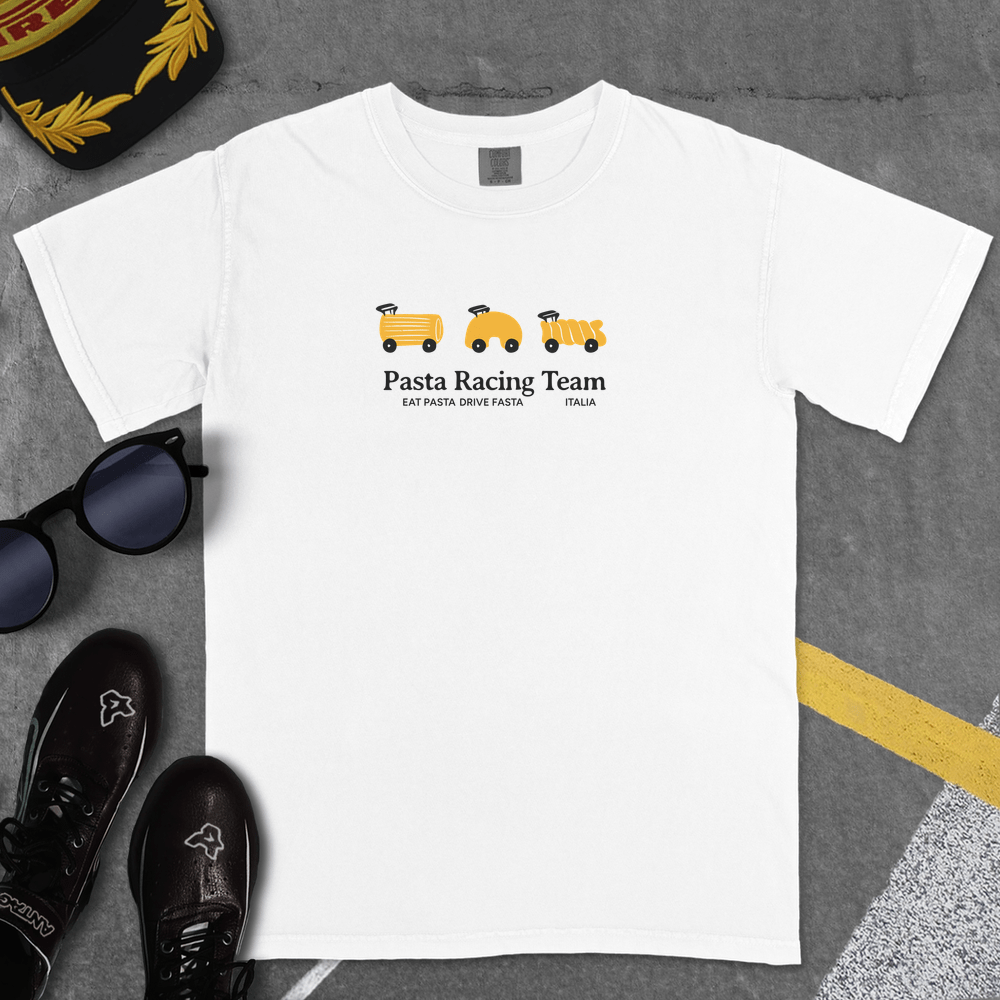 T-Shirt White / S PASTA RACING TEAM T-SHIRT
