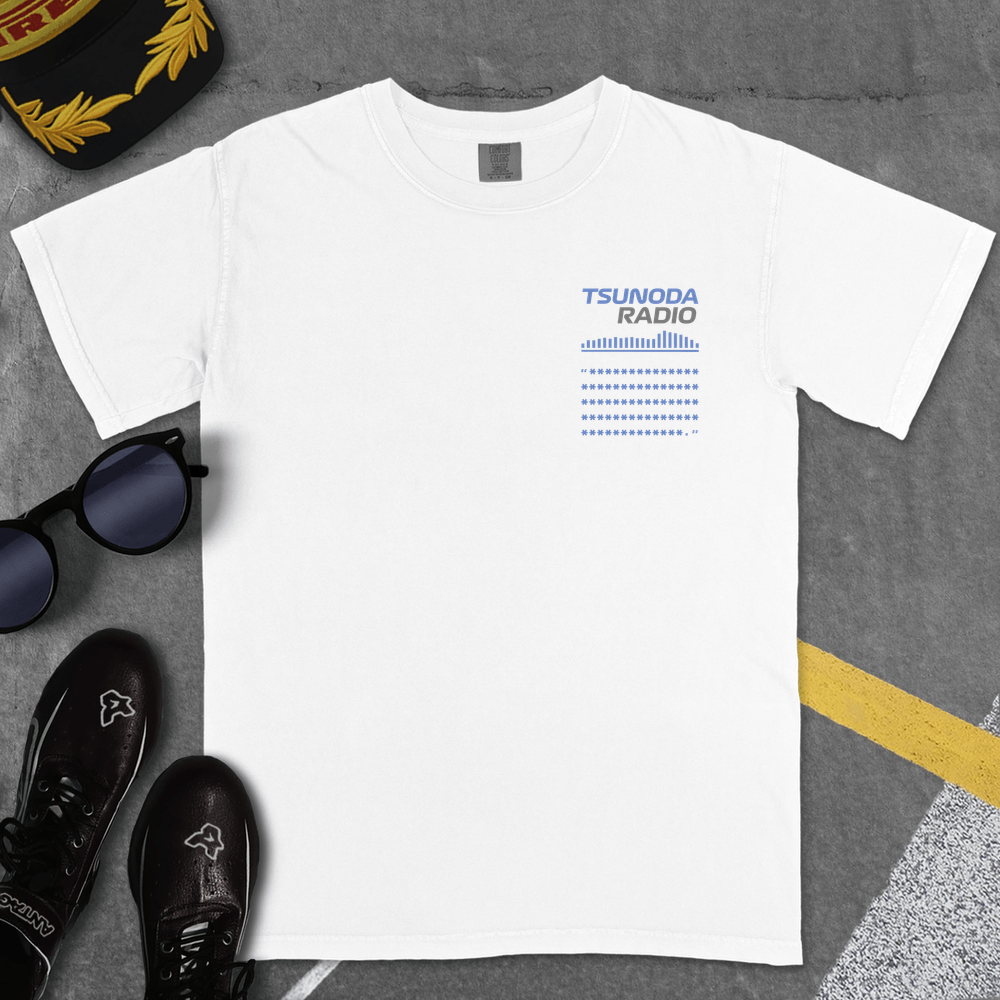 T-Shirt White / S TSUNODA RADIO T-SHIRT