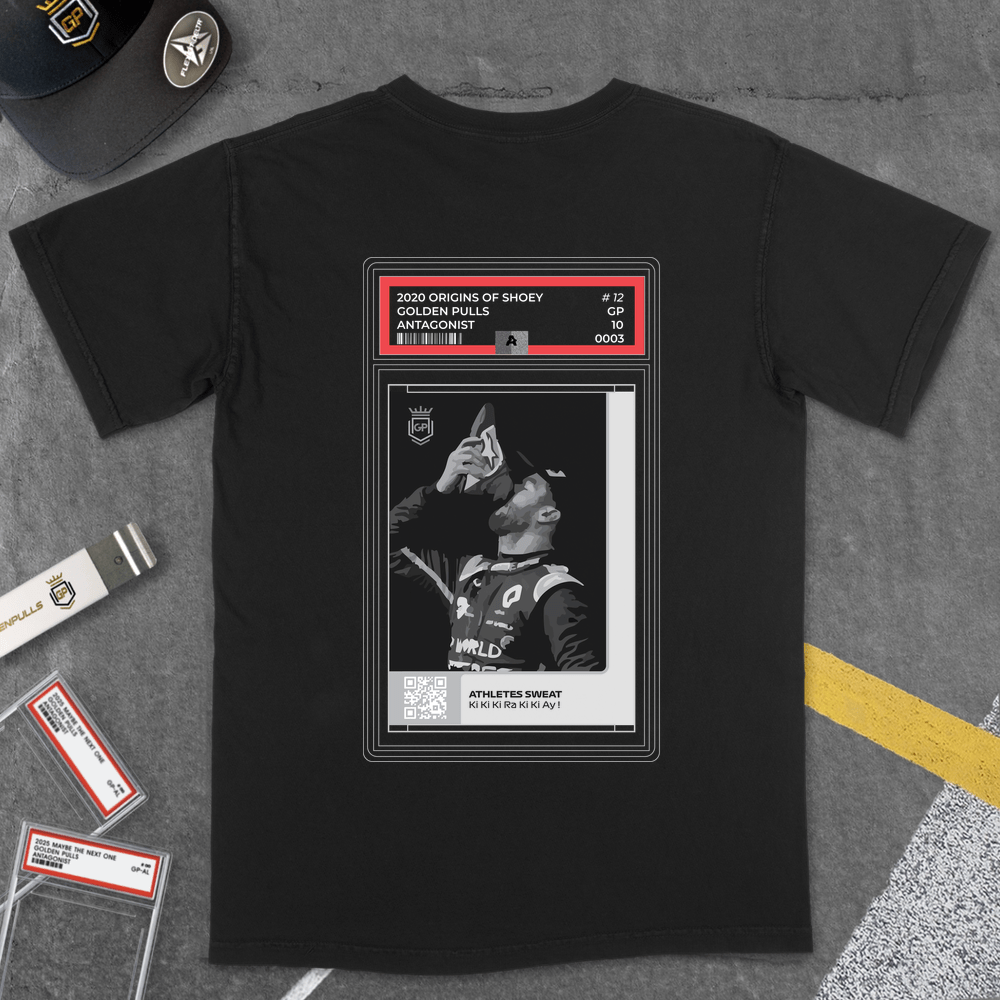 T-Shirt Black / S [GOLDENPULLS] ORIGINS OF SHOEY (VOL.1)