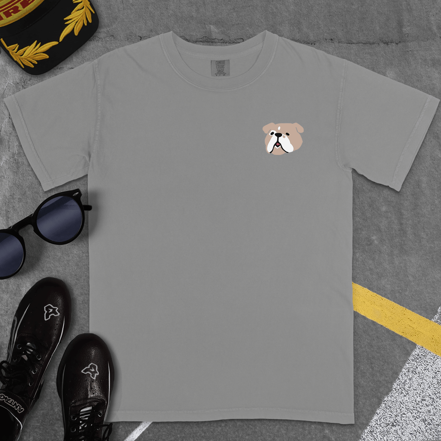 T-Shirt Grey / S ROSCOE HAMILTON T-SHIRT