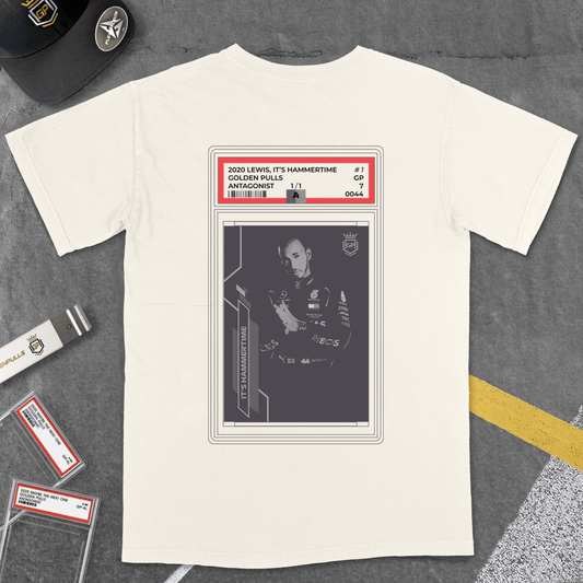 T-Shirt Ivory / S [GOLDENPULLS] IT'S HAMMERTIME (VOL.1)