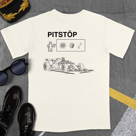 T-Shirt Ivory / S PITSTOP INSTRUCTION MANUAL T-SHIRT