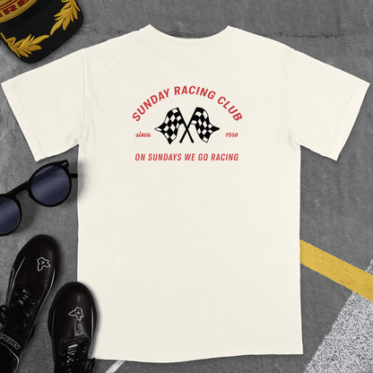 T-Shirt Ivory / S SUNDAY RACING CLUB II T-SHIRT (VOL.1)