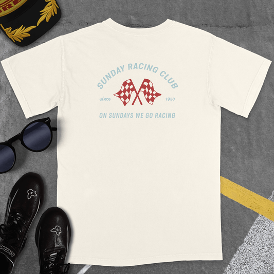 T-Shirt Ivory / S SUNDAY RACING CLUB II T-SHIRT (VOL.2)