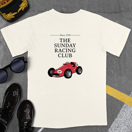 T-Shirt Ivory / S SUNDAY RACING CLUB T-SHIRT