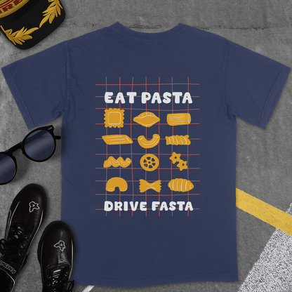 T-Shirt Midnight / S EAT PASTA DRIVE FASTA T-SHIRT (MONZA)