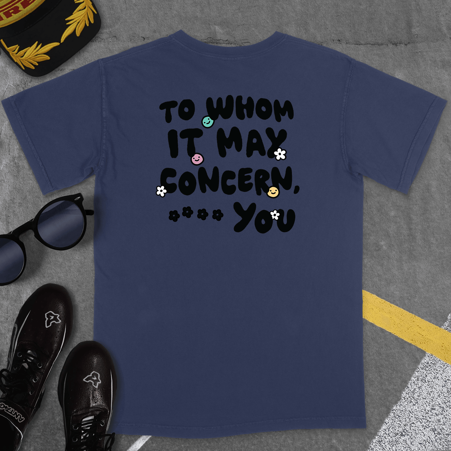 T-Shirt Midnight / S TO WHOM IT MAY CONCERN T-SHIRT (BOTTAS)