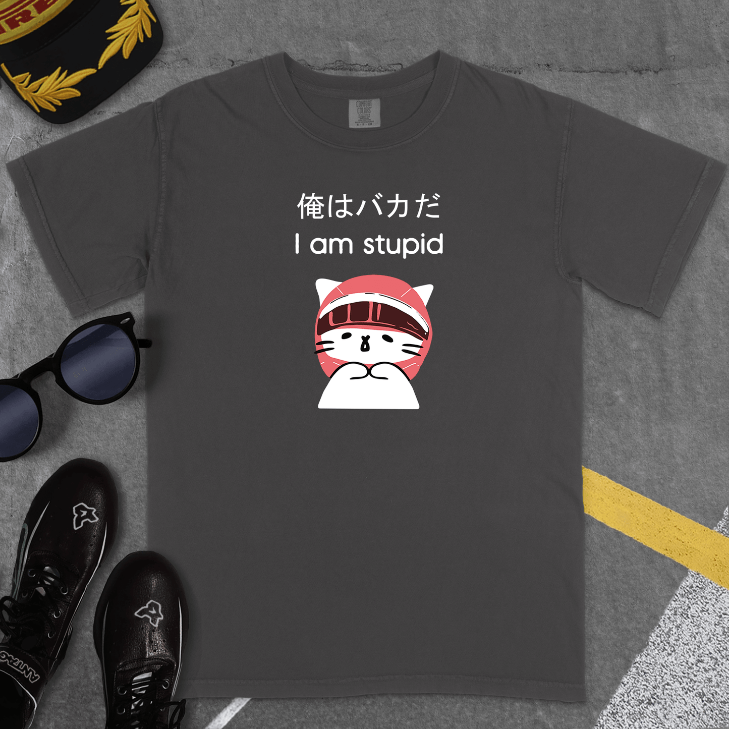 T-Shirt Pepper / S I AM STUPID T-SHIRT (LECLERC)