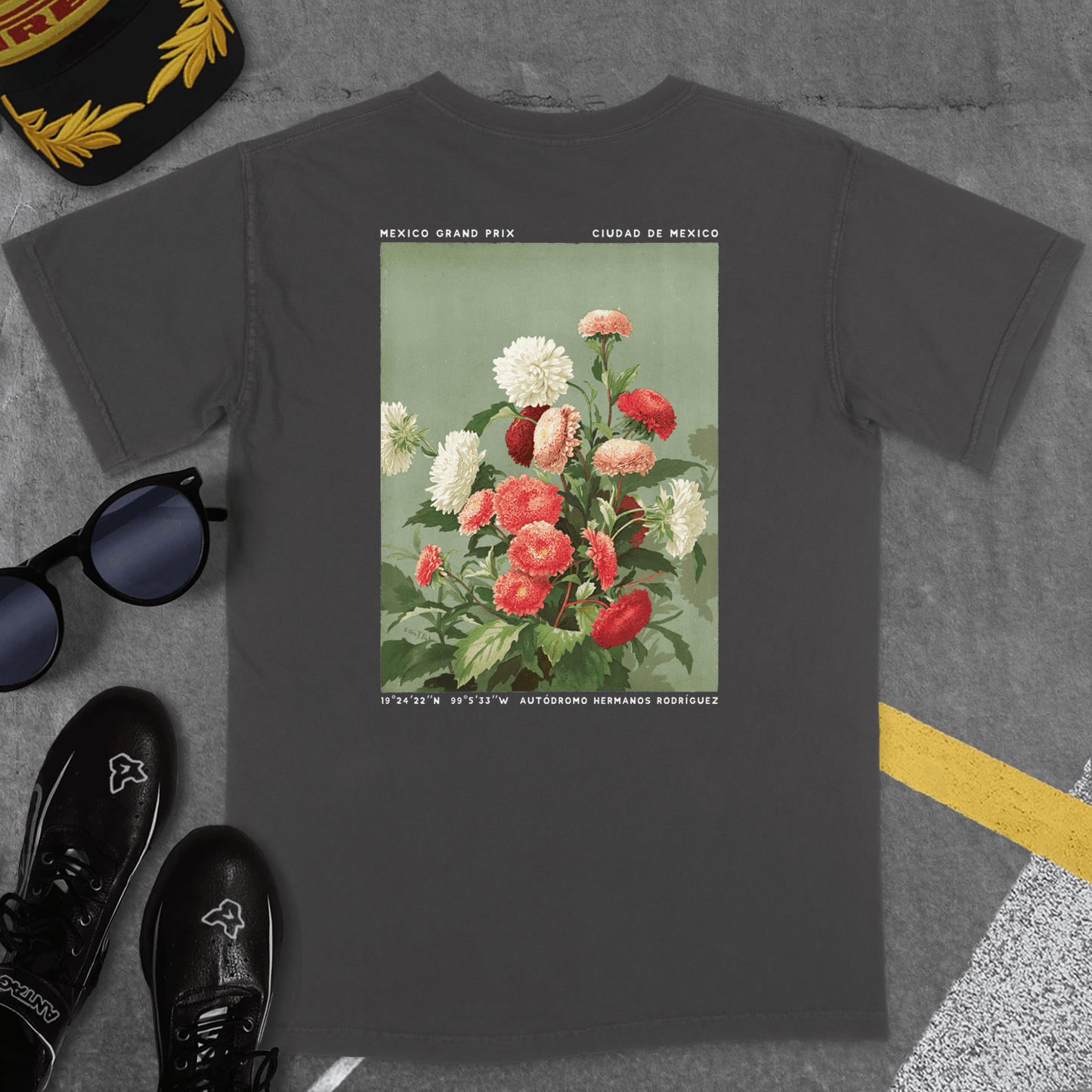 T-Shirt Pepper / S MEXICO GP FLORAL T-SHIRT