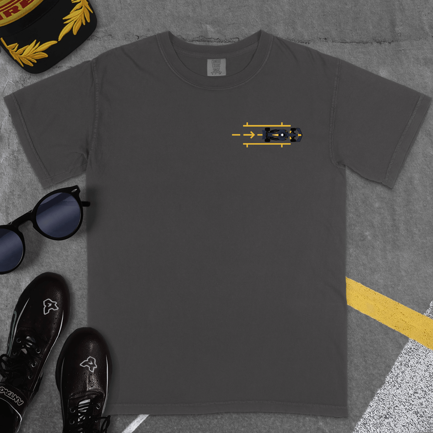 T-Shirt Pepper / S PITSTOP T-SHIRT (RBR)