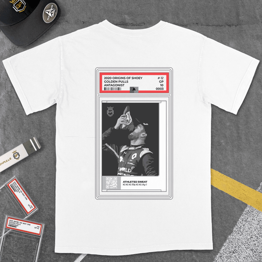 T-Shirt White / S [GOLDENPULLS] ORIGINS OF SHOEY (VOL.1)