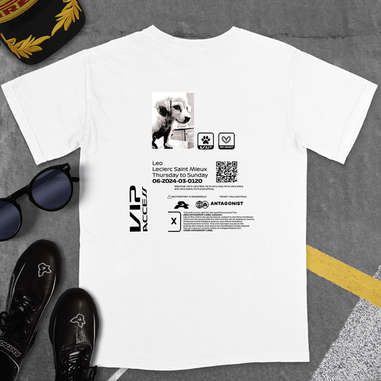 T-Shirt White / S LEO VIP PASS T-SHIRT