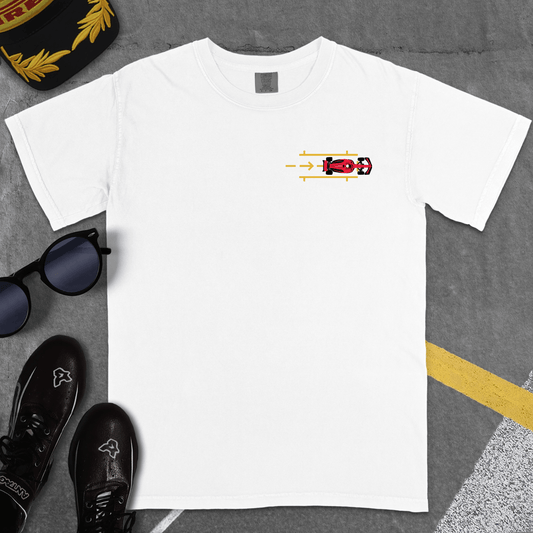 T-Shirt White / S PITSTOP T-SHIRT (FER)